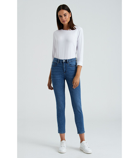 Сини дънки скини кройка JEANS снимка