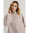 Бежово късо палто с широки ръкави COAT-2 снимка