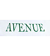 Бяла блуза с къс ръкав и надпис AVENUE-1 снимка
