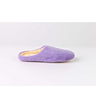 Лилави дамски пантофи Funky Steps снимка