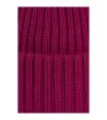 Зимна шапка в цвят фуксия Beskidzianka Merino-2 снимка