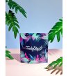 Дамски пухкави пантофи в розов и ментов меланж Funky Steps-4 снимка