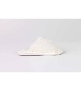 Дамски бели пантофи Funky Steps FSS254-1 снимка