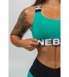 Зелено спортно бюстие с кръстосани презрамки ICONIC-2 снимка