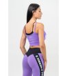 Лилаво спортно бюстие с двойна платка FLEX-1 снимка