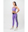 Лилаво спортно бюстие с двойна платка FLEX-4 снимка