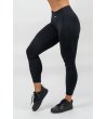 Черен стягащ клин GLUTE PUMP с висока талия-1 снимка
