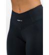 Черен стягащ клин GLUTE PUMP с висока талия-4 снимка