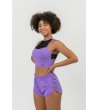 Лилав спортен топ с подплънки FIT ACTIVEWEAR-3 снимка