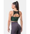 Classic HERO Cut-Out Sports bra Green-1 снимка