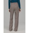 Straight-Leg Trousers with Press Creases, regular-fit trousers, high-rise waist, straight legs-1 снимка