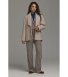 Straight-Leg Trousers with Press Creases, regular-fit trousers, high-rise waist, straight legs-4 снимка