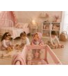 Кукла бебе KOKE с шапчица в розово 36 см-2 снимка