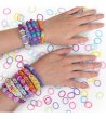 Творчески комплект за гривни RAINBOW LOOM Приятелки завинаги-3 снимка