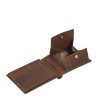 Кафяв мъжки портфейл с отделение за монети BRYANT-3 снимка
