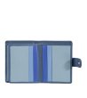 Син кожен портфейл Denim Blue BILBAO-3 снимка