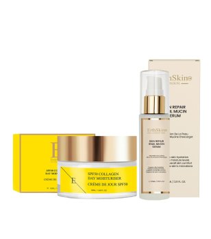 Комплект серум SKIN REPAIR SNAIL MUCIN 60 ml и дневен крем SPF 50 колаген  50 ml снимка