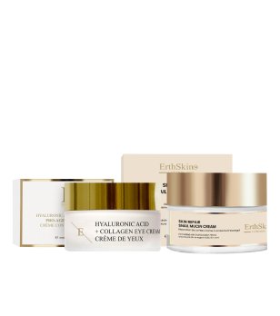 Skin Repair крем за лице с охлювен муцин 50 ml + Hyaluronic Acid + Collagen Pro Age крем за околоочен контур 30 ml снимка