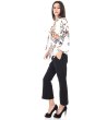 Дамски черен панталон класически ROHBOUTIQUE-4 снимка