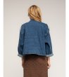 Дънково яке с златни копчета JACKET-1 снимка